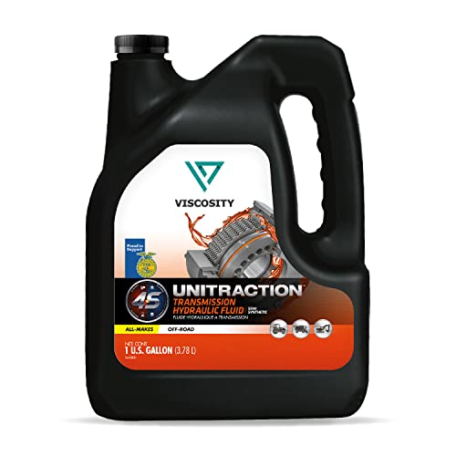 Viscosity Unitraction Transmission Hydraulic Fluid Ss - Compatible With John Deere, Agco, Massey Ferguson, Mahindra, Ventrac, Power Trac, Tilmor, Claas, Ford And Other Tractors - 1 Gallon - 77400Jx2Us #TOP4