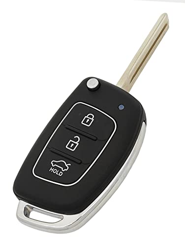 Carcasa de llave para Hyundai Santa Fe Sonata y Tucson mando de repuesto con 3 botones