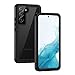 Lanhiem Samsung Galaxy S22 Case, IP68 Waterproof Dustproof, Built-in Screen Protector, Rugged Full Body Shockproof Protective Cover for Galaxy S22 5G 6.1 Inch, Black/Clear
