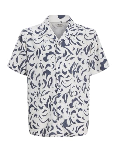 T-shirt Jrebblossom AOP Resort SS JNR haut léger imprimé floral col rond homme