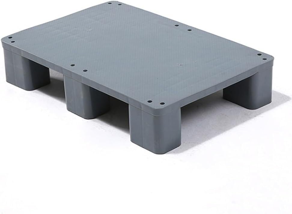 Plataformas de plástico Plataforma de plástico para almacén Plataforma de Almacenamiento de Mercancías Pesadas Impermeable A Prueba de Humedad para Perrera, jardín, sótano, Patio (Color: Gris, Tamañ