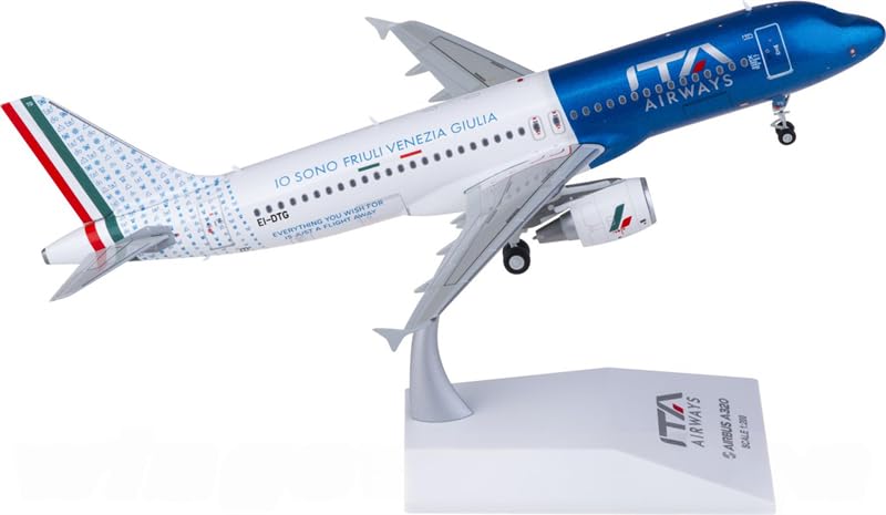 Amazon.co.jp: JC Wings for ITA Airways エアバス A320 EI-DTG 1:200