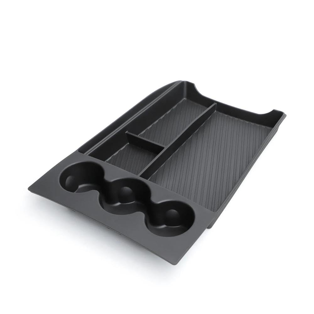 BERTDCX For Rivian R1T 2022-2024 Car Center Console Storage Box Stowing Tidying Car Parts