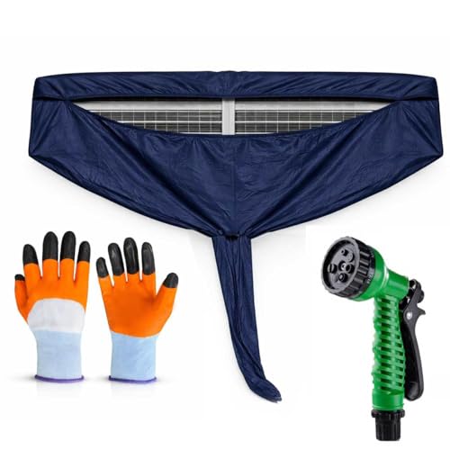 Image of Split AC Cleaning Cover Waterproof | Indoor AC Service Washing Bag (52 inches Cover Kit)