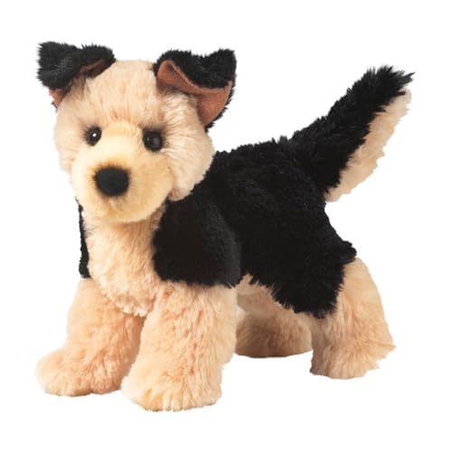 Douglas Sheba German Shepherd Dog Plush Stuffed Animal | 8-Inch Long by Douglas - Used condition - US$12.27