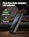 [2-Pack] Wireless Charger, INIU 15W Qi-Certified Fast Wireless Charging Stand with Sleep-Friendly Adaptive Light Compatible with iPhone 16 15 14 13 12 Pro Max Plus Samsung Galaxy S22 S21 Note 20 etc