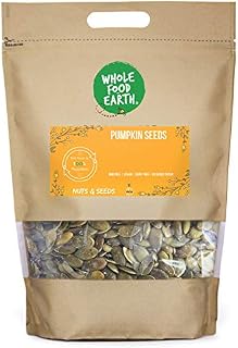 Wholefood Earth Pumpkin Seeds 1kg | GMO Free | Natural | Vegan | Source of Fibre | Source of Protein