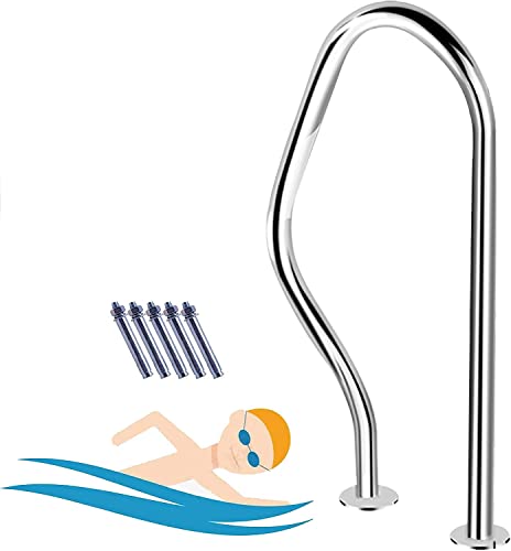 Barandilla para piscina de acero inoxidable 304 miniatura 1