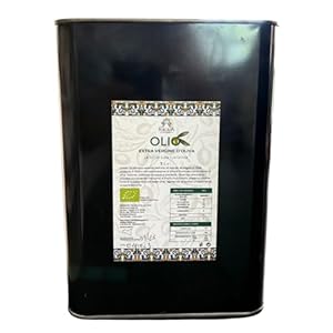 RACILIA Biologische Olijfolie 3L Koudgeperst – Bio Italiaanse Extra Vierge Siciliaanse Olijfolie Koud Geëxtraheerd | 100% Italienisch Kaltgepress 3 Liter in Blik, Ideaal voor de Nederlandse Keuken