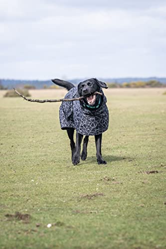 Rukka Pets HAYTON WARM Raincoat Regenmantel für Hunde Schwarz 25