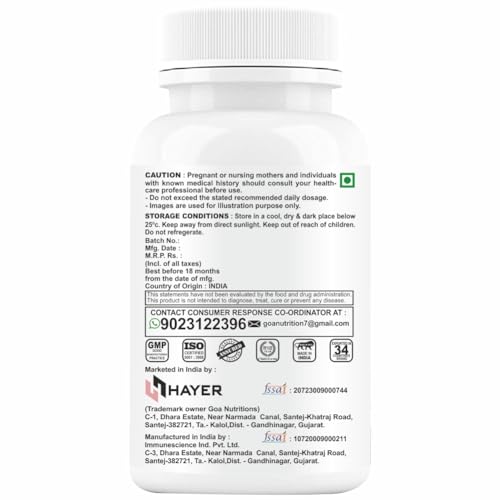 Image of HAYER Plant-Based Vitamin B12 Supplements for Women, Methylcobalamin 1500 mcg with Moringa, Vitamin D3 & B1 | Vegetarian B12 Tablets for Energy & Nervous System Support, 60 Tablets