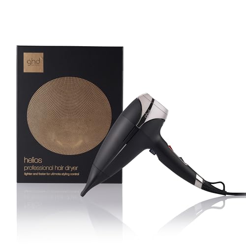 ghd Helios - Secador de Pelo Profesional, Ligero, Secado Rápido, Máximo Control del Peinado - Para Todo Tipo de Cabello - (Enchufe Europeo) ghd Helios - Secador de Pelo Profesional, Ligero, Secado Rápido, Máximo Control del Peinado - Para Todo Tipo de Cabello - (Enchufe Europeo)