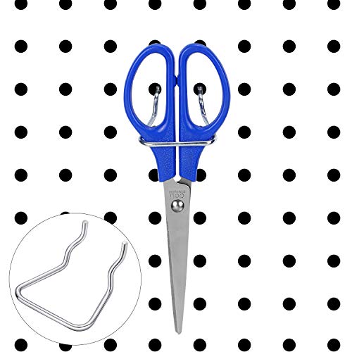 Hotop HOTOP-PLIER HOLDERS-0229 Pegboard Plier Holders, Stainless Steel Double Loop Pegboard Hooks Accessories Shelving Display Organizer Hooks thumb #4