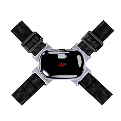 SCWZZWSY Correcteur de Posture Intelligent pour Le Dos, Ceinture d'entraînement des épaules, écran LCD Intelligent, Correction, Appareil de Massage par Vibrations pour la Bosse (Couleur : D)