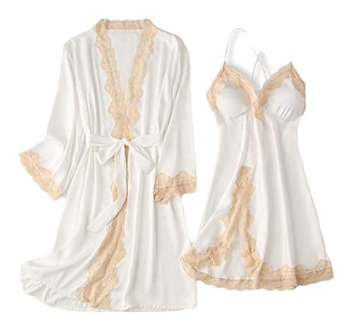 Robe de mariée sexy en dentelle pour les préparatifs du mariage et nuit de noces