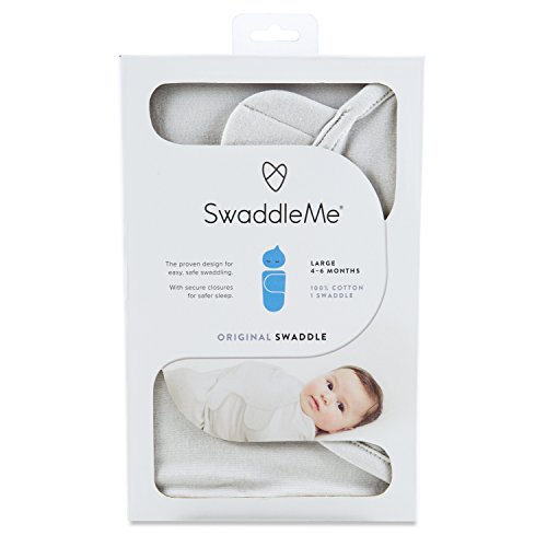 SwaddleMe Original Swaddle 1-PK - Grey (LG)