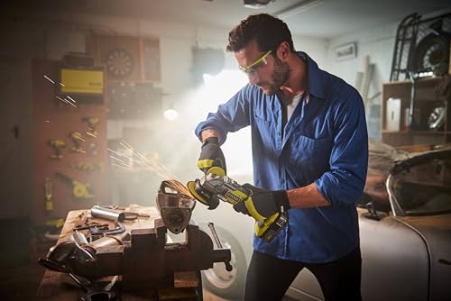 Ryobi 18 V ONE+ Brushless Winkelschleifer R18AG7-150GZL