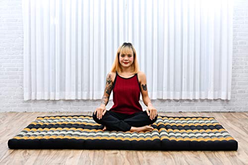 Image of Leewadee Large Thai Trifold Mattress 79 x 39 inches Kapok for Thai Massage