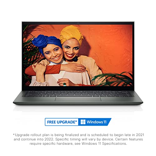 Image of Dell Inspiron 7415 AMD R5 5500U 14 inches(35cm) FHD Touch Display 2 in 1 Business Laptop (8GB /512GB SSD /Intel Integrated Graphics /Win 10 + MSO /Backlit KB + FPR + Active Pen /Pebble Metal Color, 1.5kg)