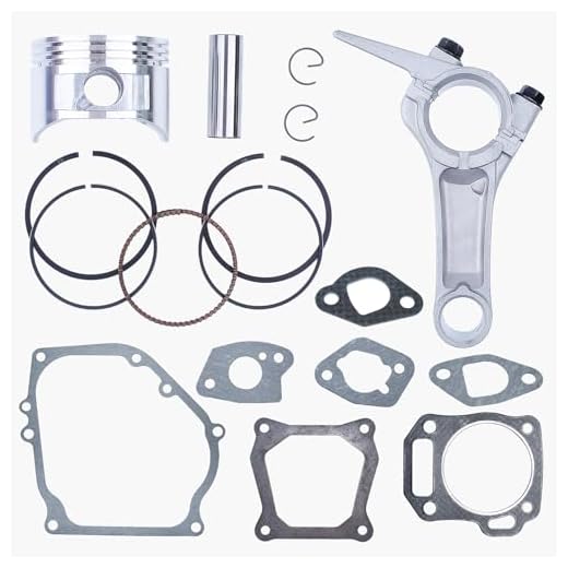 68MM Piston Ring Connecting Rod Engine Full Gasket Set for Honda GX160 GX 160 5.5HP 4-Cycle Gas Engine Generator Water Pump