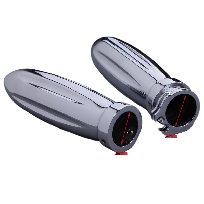 PuñOs Moto Empuñaduras de Mano de 1 "para Motocicleta Honda Goldwing GL1800 2001-2013 Yamaha Road Star Roadstar 650 1100 1600 1700 XVS650 1100 Agarraderas para Moto