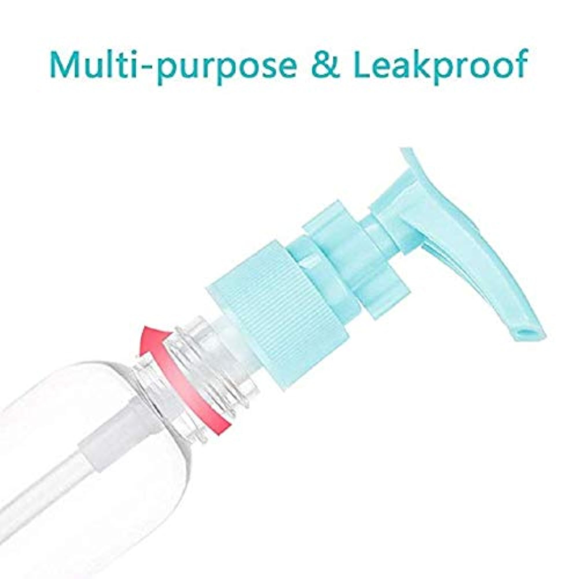 Leak Proof Travel Bottles for Makeup and Toiletries