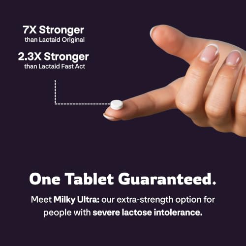 Milky Ultra Lactose Intolerance Pills