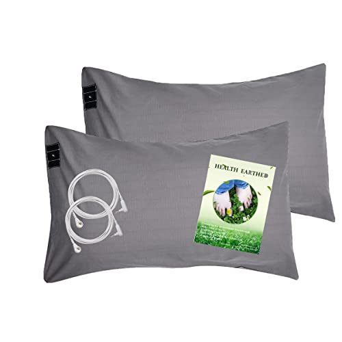 Grounding Pillowcase Silver Grounding Mat for Better Sleep (2pc-20 * 30in)