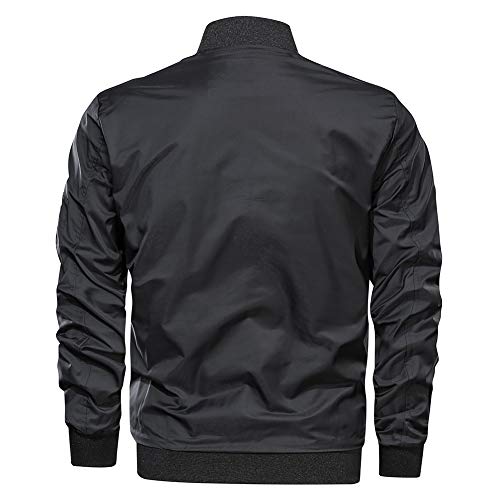 Magnivit Men's Bomber Jacket Lightweight Softshell Coat Sportwear Zipper Pocket #TOP1