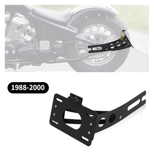 Support de plaque d'immatriculation pour supprimer le garde-boue Shadow VT 600