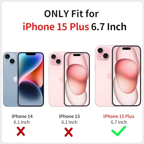 Coque iPhone 15 Plus magnétique antichoc avec verre de protection - 2