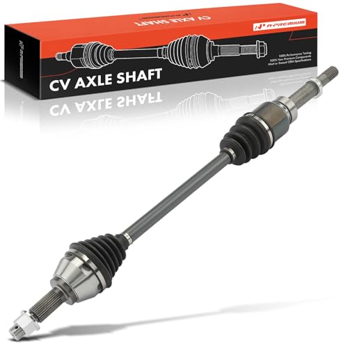 A-Premium CV Axle Shaft Assembly - Compatible with Nissan LEAF 2011 2012 2013 BATTERY EV (EV/BEV) - Front Right Passenger Side, Replace# 391013NA0B, 391003NA0B
