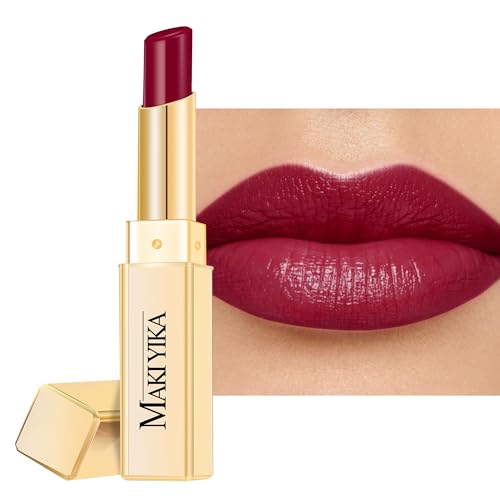 MAKI YIKA Moisture Dark Berry Lipstick for Women Hydrate Tinted Lip Balm