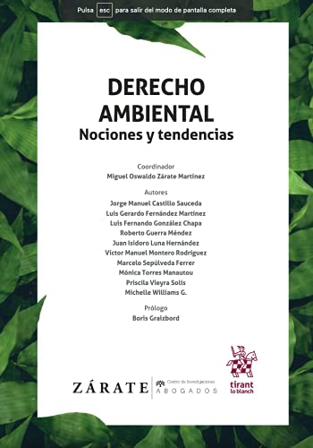 Derecho ambiental. Nociones y tendencias (Derecho Ambiental -Mexico-)