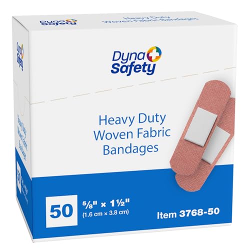 Dynarex Sterile Adhesive Heavy Duty Woven Fabric Bandages - 5/8