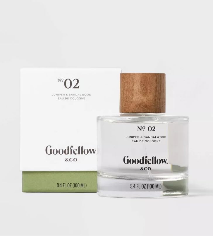No. 2 Juniper & Sandalwood Men's Cologne - 3.4 fl oz - Goodfellow & Co (1pack)