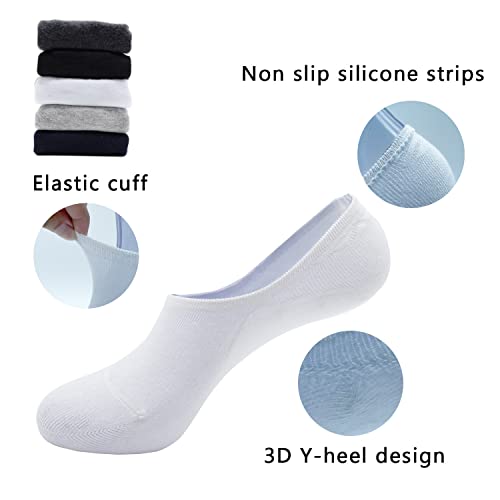 Viilich 6 Paia di Calzini corti invisibili