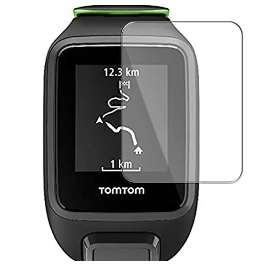 Vaxson 3-pack anti-blått ljus skärmskydd, kompatibelt med Tomtom Runner 3 Cardio, TPU Guard filmskydd klistermärke [INTE härdat glasfodral]