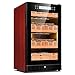 QHYTL Armadio umidificatore per sigari, umidificatore Intelligente a Temperatura e umidità Costanti, 105 l, Struttura in Legno di Cedro Spagnolo, armadietto del Vino, può Contenere 500 s