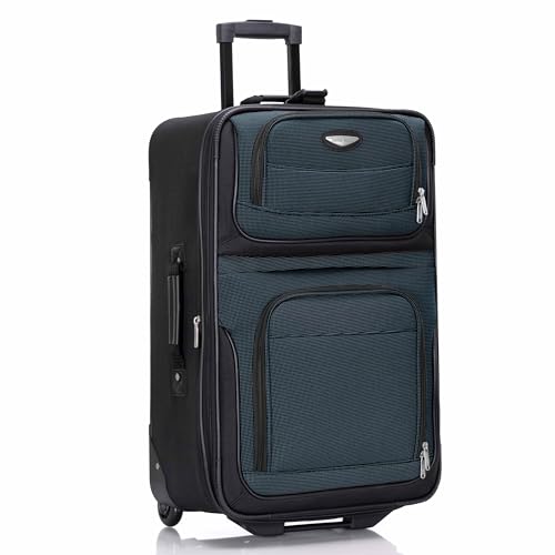 Travel Select Amsterdam 25-Inch Softside Expandable Rolling Upright Luggage,...