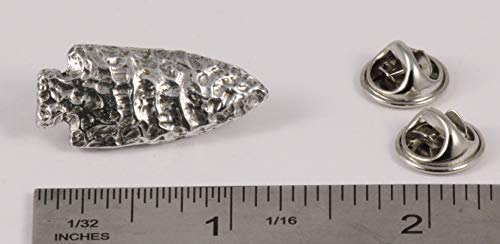 Handcrafted Hunting Arrowhead and Broadhead Pins with Turkey, Deer, Elk, Black Bear, or Carp - Pewter, Copper, Gold, Hand Painted - Made in The United States2