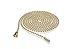 Brass Plated Stainless Steel Pull Chain for Ceiling Fan and Light, 36” - 2 Pack