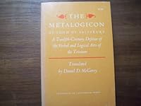 The Metalogicon of John of Salisbury B000PUEUWE Book Cover