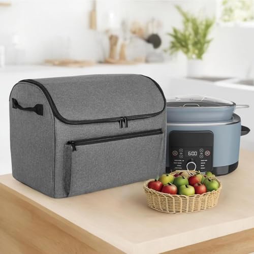 CWOQOCW Outdoor Slow Cooker Storage Bag Oxford Cloth Travel Carrying Case, With Handle For Camping Picnic Kitchen Supplies - Image 5