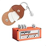 letuxaamz Porte M&eacute;diator Guitare, Accessoire Guitare Cadeau Guitariste Set 2 en 1,...