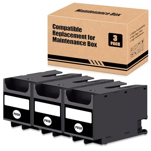 Boîte d'entretien d'encre 6716 pour télétravail efficace sur WF-3820 et WF-4730