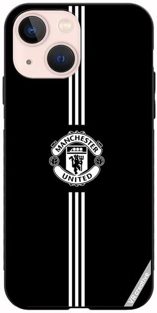VR Creative Protective Case Cover For Apple Iphone 13 Manchester United Design Multicolour