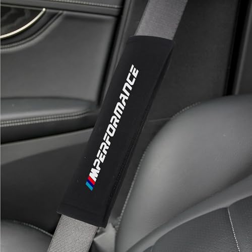 Image of Performance Car Seat Belt Shoulder Pads Car Safety Belt Soft Pad Cover for Comfortable Driving, Universal Fit for All Cars - Pack of 2