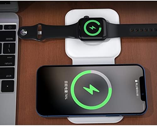 bhvxw 15w folding charger phone watch charger 2 in 1 fast charging pad