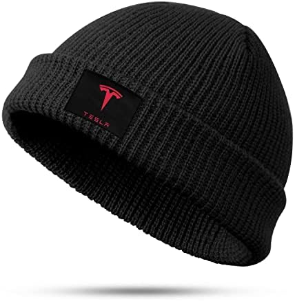 Hats Man and Woman Slouchy Tesla-Logo 